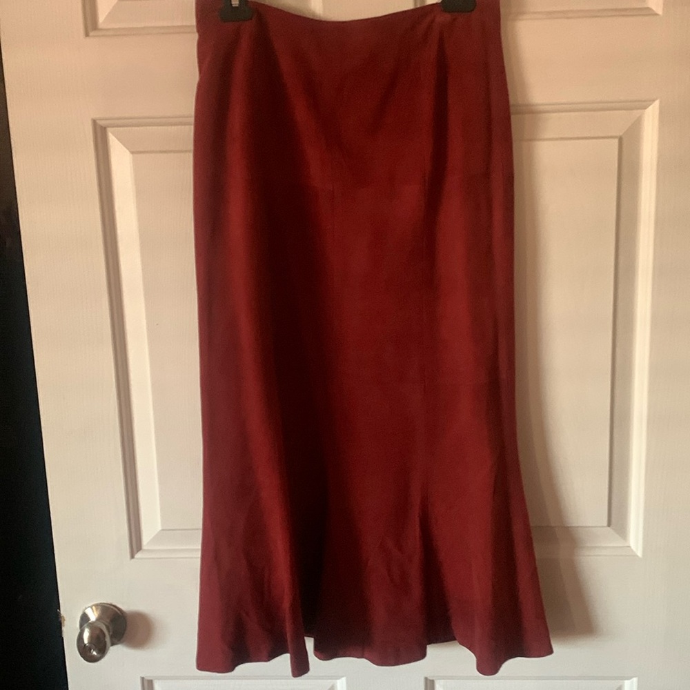 Irka suede skirt